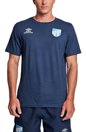 Remera Umbro Atlético Tucumán Salida 2023 Azu De Hombre