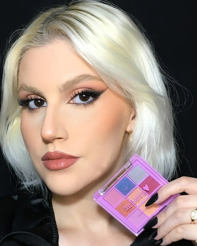 Paleta De Sombras In Love 9 Cores Mia Make 9g Sombra 02