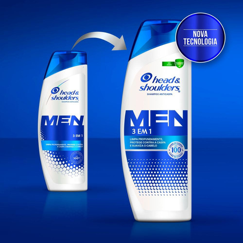 Shampoo Anticaspa Men 3x1 Head & Shoulders 200ml