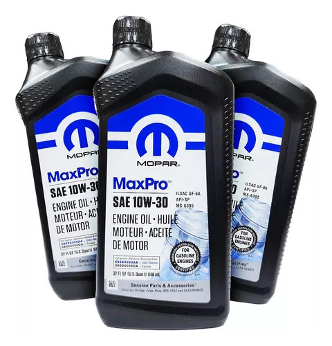 Aceite Motor Max-pro 10w-30 Mopar 