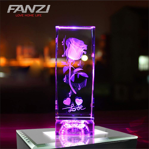 Base De Pantalla Con Luz Led Fanzi Para Cristales, Soporte D