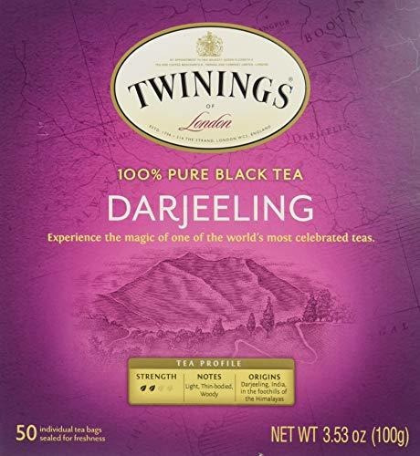 Caja De Tè Bolsas De Té Twinings Of London Darjeeling, Caj