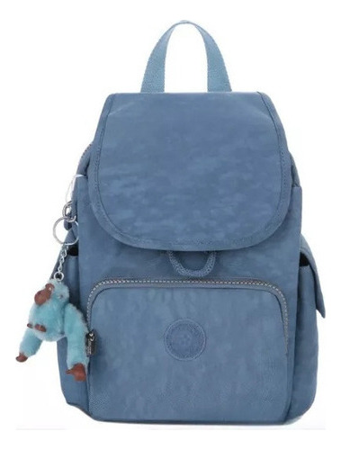 Kipling Mochila Unisex, Mochila Casual De Gran Capacidad Color Azul