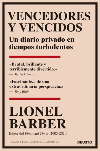 Libro Vencedores Y Vencidos: Un Diario Privado En Tiempo ...