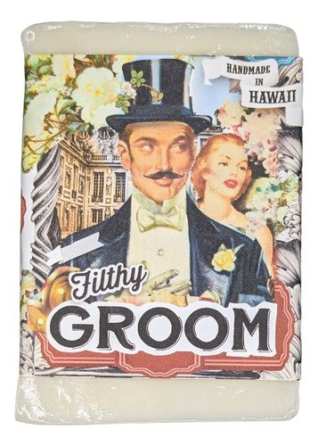 Filthy Groom - Barra De Jabon Grande De Mantequilla De Cacao