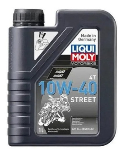 10w40 Liqui Moly Street Aceite Para Moto 4t 1l