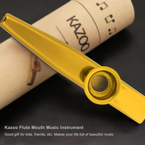 Imagen 2 de 5 de Kazoo Accesorio De Instrumento Musical De Boca De Flauta De
