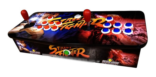 Imagen 2 de 4 de Comando Consola Arcade Multijuegos Recrearte V457s 128gb