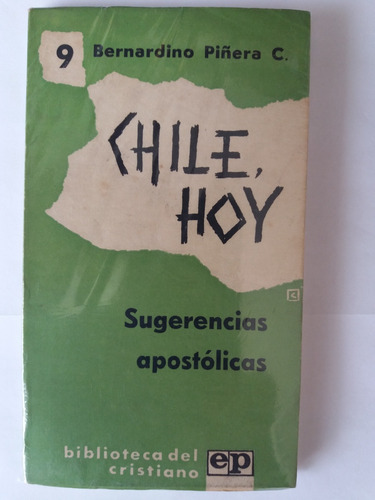 Libro:  Chile, Hoy:  Sugerencias Apostolicas