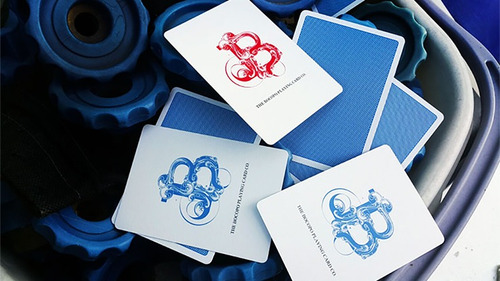 Baraja Blue Steel By The Bocopo, Magia, Cardistry Y Poker