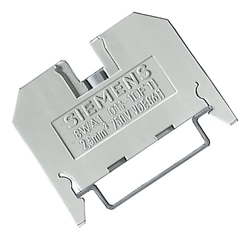 Conector De Passagem 2,5mm Termoplástico Bege Siemens