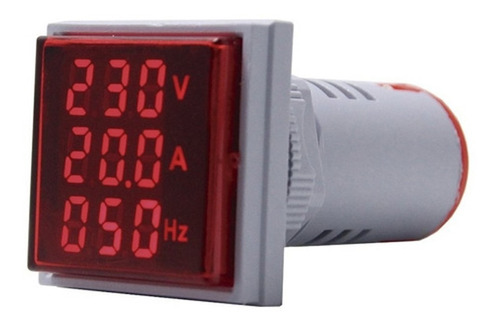 Voltimetro Amperimetro Digital Baw 100a Frecuencia 30x30mm