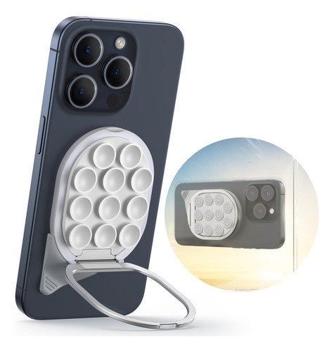 Suporte Magnético Para Celular Com Ventosa, Ímã Viva-voz