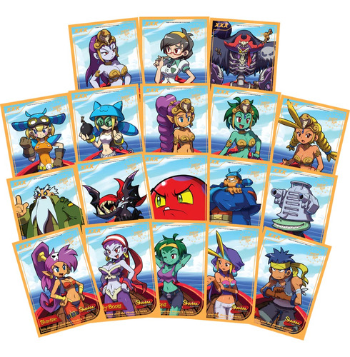 Shantae And The Pirate's Curse - Set De Cartas
