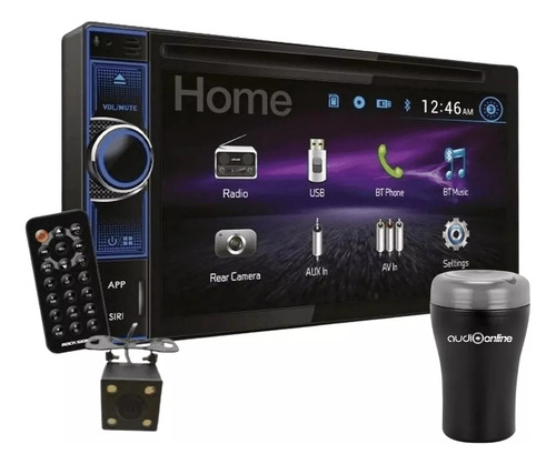Auto Estéreo 2 Din Rock Series Rks-premierx2 Dvd Bluetooth