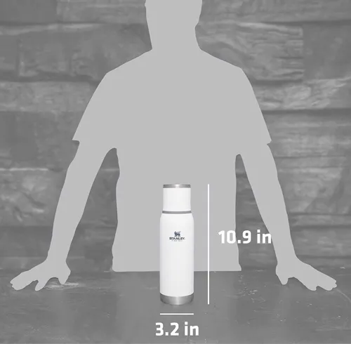 Termo Stanley Adventure To Go 750 Ml Polar Color Blanco