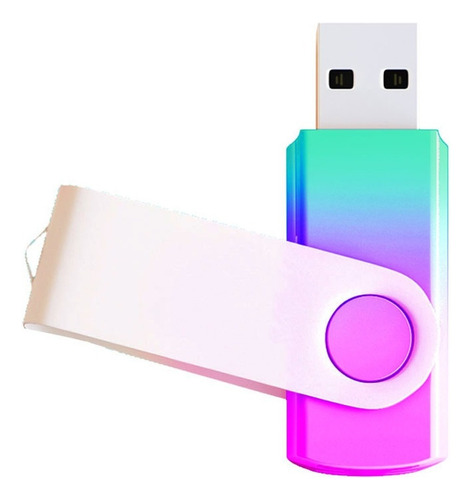 Paquete De 10 Tarjetas De Usb Pen Drives De 4 Gb Con Degrad