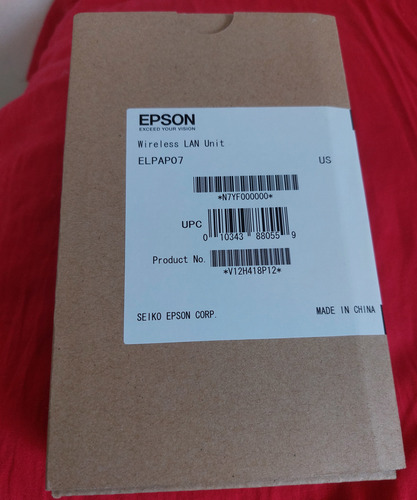 Adaptador Usb Wifi Elpap07 Epson Proyector (nuevo) (Usado)