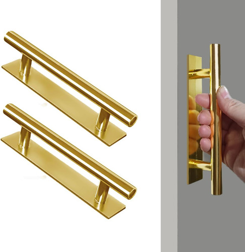 Manija Autoadhesiva De Plástico Abs Para Puerta Y Mueble (8,