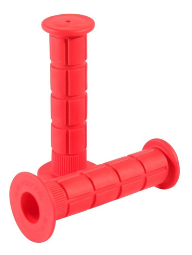 Imagen 1 de 3 de Puños Rojos Para Manubrio Bicicleta Benotto Mtb Bmx Goma