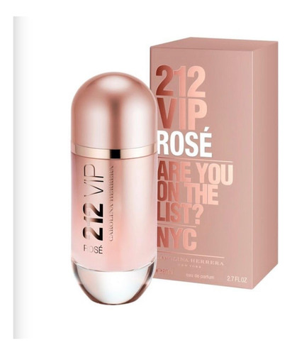 Perfume Carolina Herrera Vip Rose 80ml 