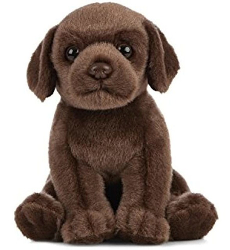 Living Nature - Perro Labrador De Peluche (6.3 in), Color M