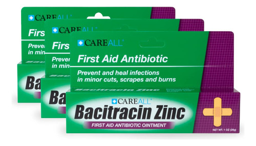 Careall Unguento Antibiotico De Zinc Con Bacitracina De 1 On