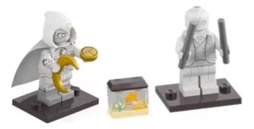 Lego Minifigura: Mr & Moon Knight, Marvel Studios Serie 2