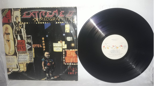 Lp Extreme Pornograffitti + Encarte 1990 