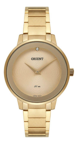 Relógio Orient Feminino Dourado - Fgss0165 C1kx