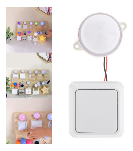 4 Tablero Ocupado, Tablero Sensorial Ocupado, Luz Colorida
