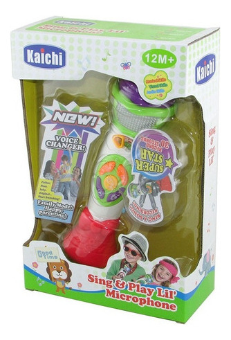 Microfono Sing & Play Graba 30 Segundos Kaichi