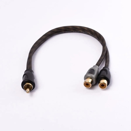 Ficha De Audio Plug A 2 Rca Hembras