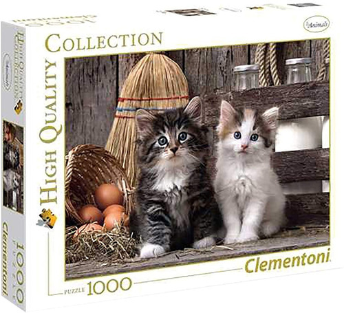 Rompecabeza Puzzle 1000 Piezas Hqc Gattini Clementoni