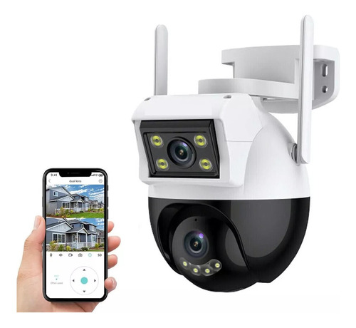 Camara De Seguridad Exterior Interior Wifi Audio Monitoreo