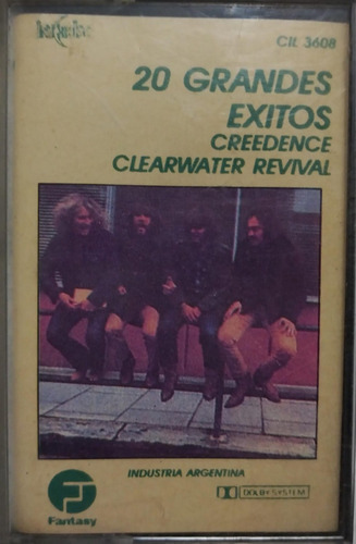 Creedence Clearwater Revival  20 Grandes Exitos Cassete