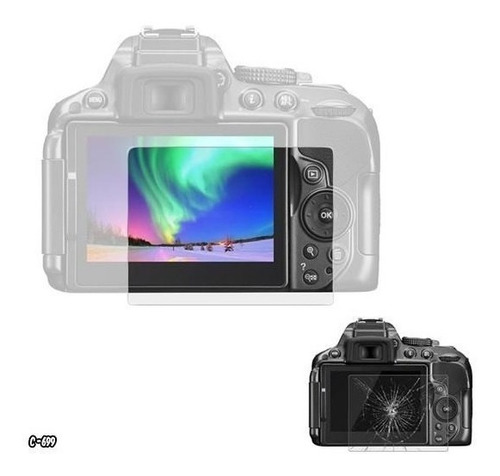 Protetor Display Hd Vidrio Templado Para Nikon D5500 D53