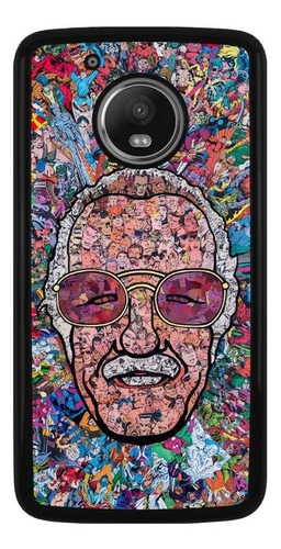 Funda Protector Para Motorola Moto Stan Lee Marvel Collag