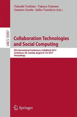 Libro Collaboration Technologies And Social Computing : 9...