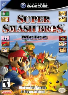 Super Smash Bros Melee . Juego De Gamecube