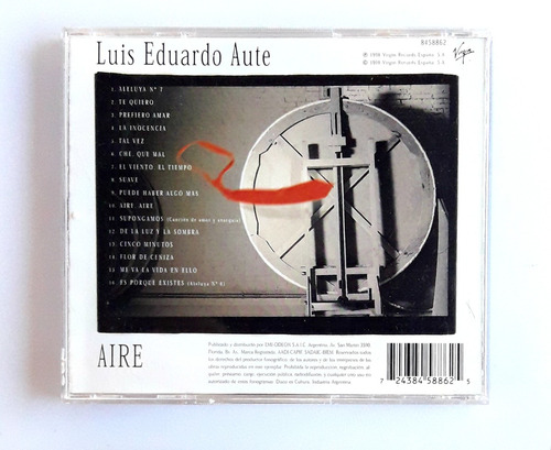 Luis Eduardo Aute Aire Oka Como Nuevo (Reacondicionado)