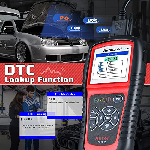 Escáner Autel Autolink Al519 Obd2, Modo Mejorado, 6, Diagnós