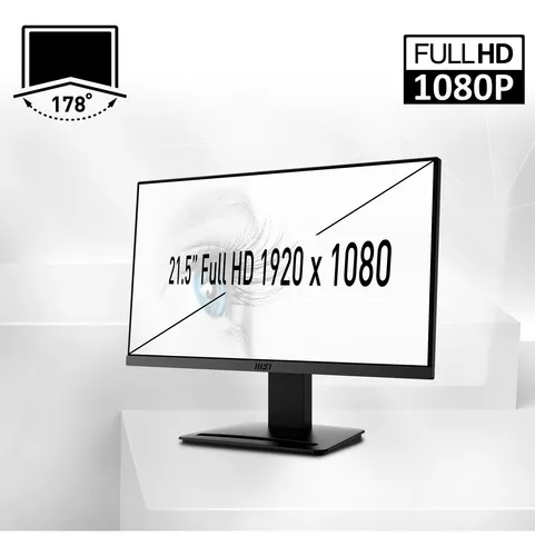 Msi Pro Mp223, Monitor De Computadora Va 1920 X 1080 (fhd) 1