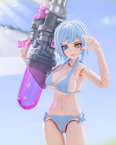 Pipigirl Nuke Matrix Licencia Genuina 1: 12 Figuras De Ac...