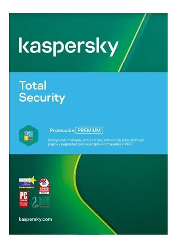 Antivirus Digital Kaspersky Total Security 3 Dispositivos