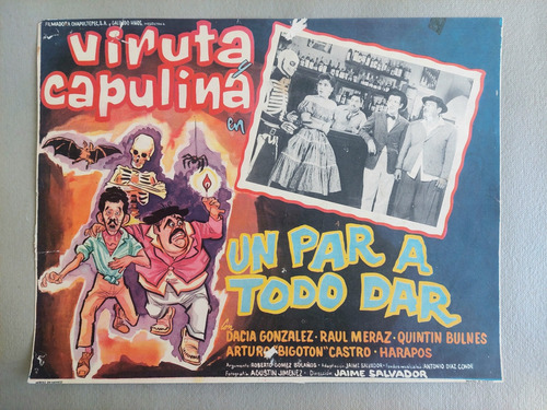2 Carteles De Capulina - Un Par A Todo Dar, De 1961