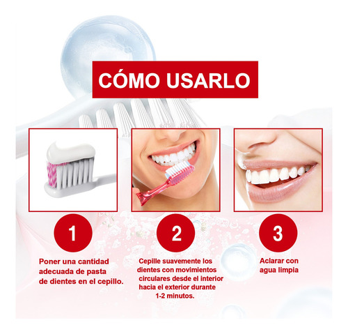 Pasta Dental Blanqueadora Sp 6 Set Con Cepillo De Dientes