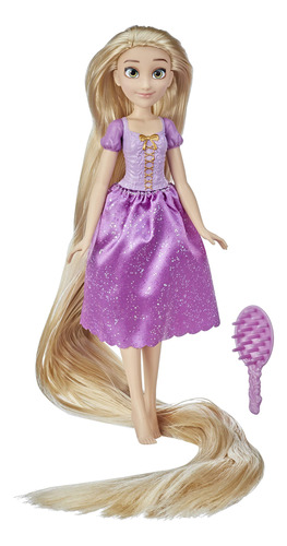 Disney Princess Long Locks Rapunzel, Doll De Moda Con Cabell