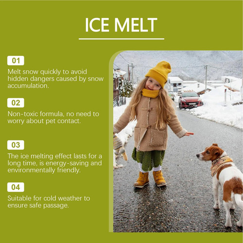 Pet Safe Ice Melt Sidewalk Ice Melt Agente De Desecho En Pol