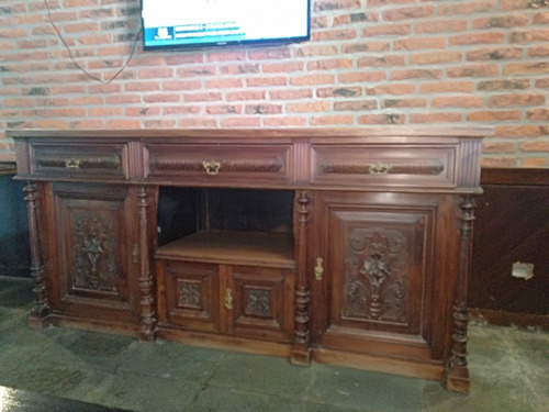 Mueble Antiguo De Caoba